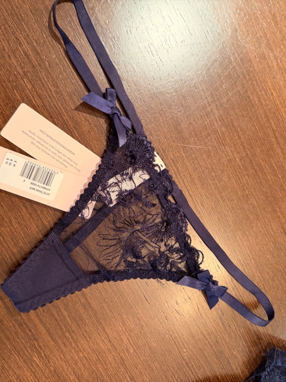 NWT Agent Provocateur Lingerie Set NAVY - Picture 4 of 5